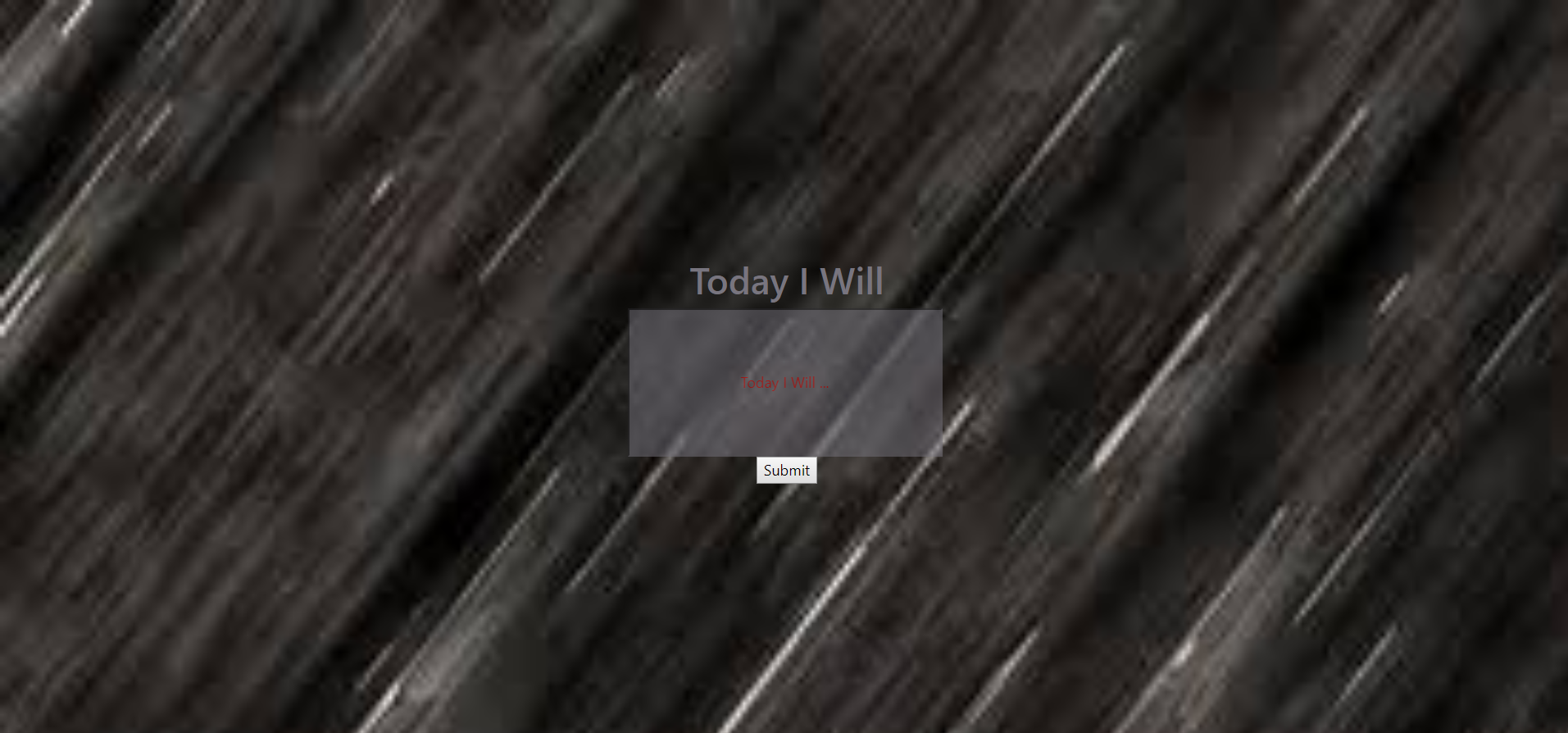 todayIWillThumb